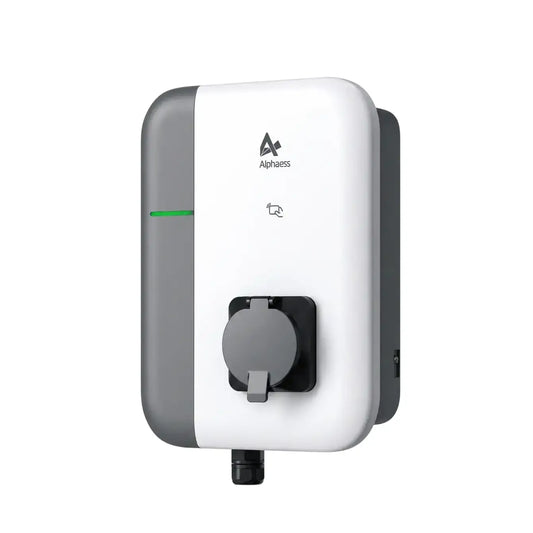 AlphaESS | SMILE-G3-EVCT11 | Three Phase EV Charger | 11 kW | 7 m | White/Grey