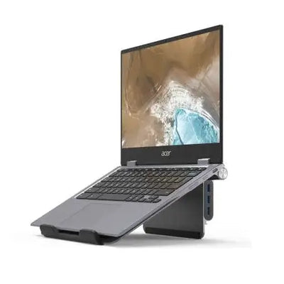 Acer | 5-In-1 | Docking station + notebook stand | USB-C | HDMI | Silver