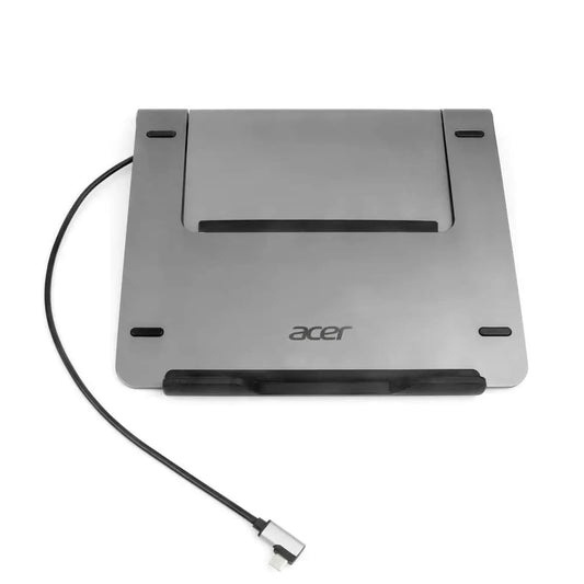 Acer | 5-In-1 | Docking station + notebook stand | USB-C | HDMI | Silver