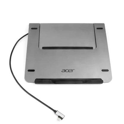 Acer | 5-In-1 | Docking station + notebook stand | USB-C | HDMI | Silver