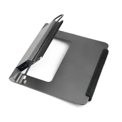 Acer | 5-In-1 | Docking station + notebook stand | USB-C | HDMI | Silver