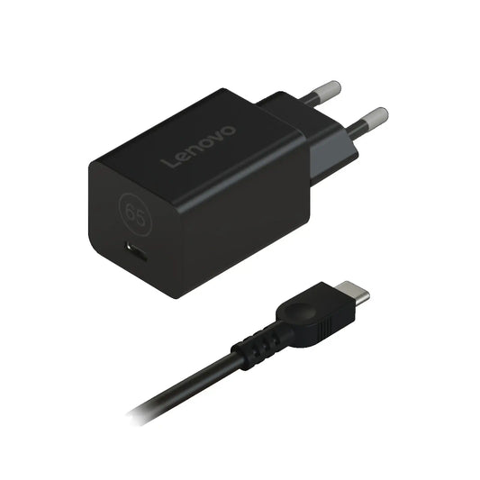 Lenovo | Nano | Power adapter | GaN | USB-C | 65W | Black