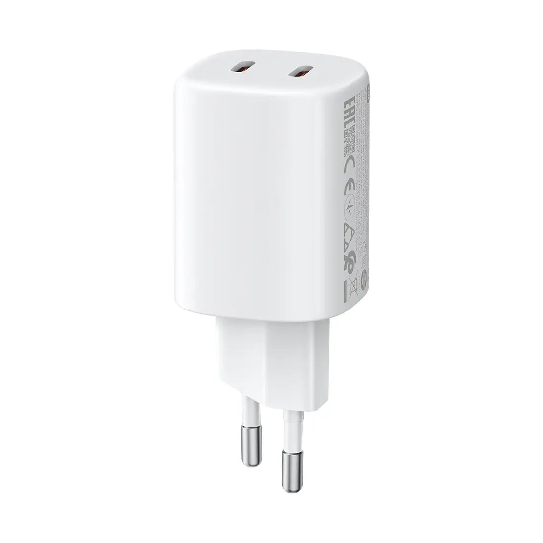 Xiaomi | Adaptateur secteur nano turbo charge (2 ports) 45 W UE | Blanc