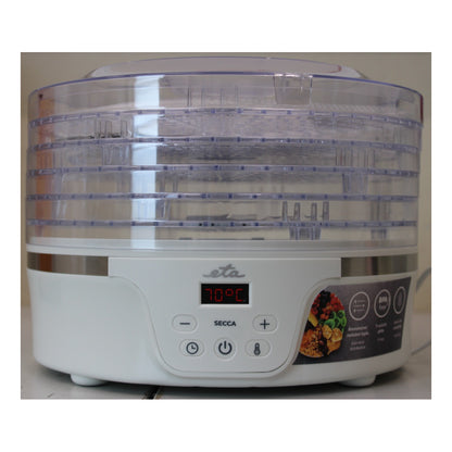 ETA | ETA730190000 Secca | Fruit Dryer | 380 W | 5 Trays | White | DAMAGED PACKAGING | OUTLET