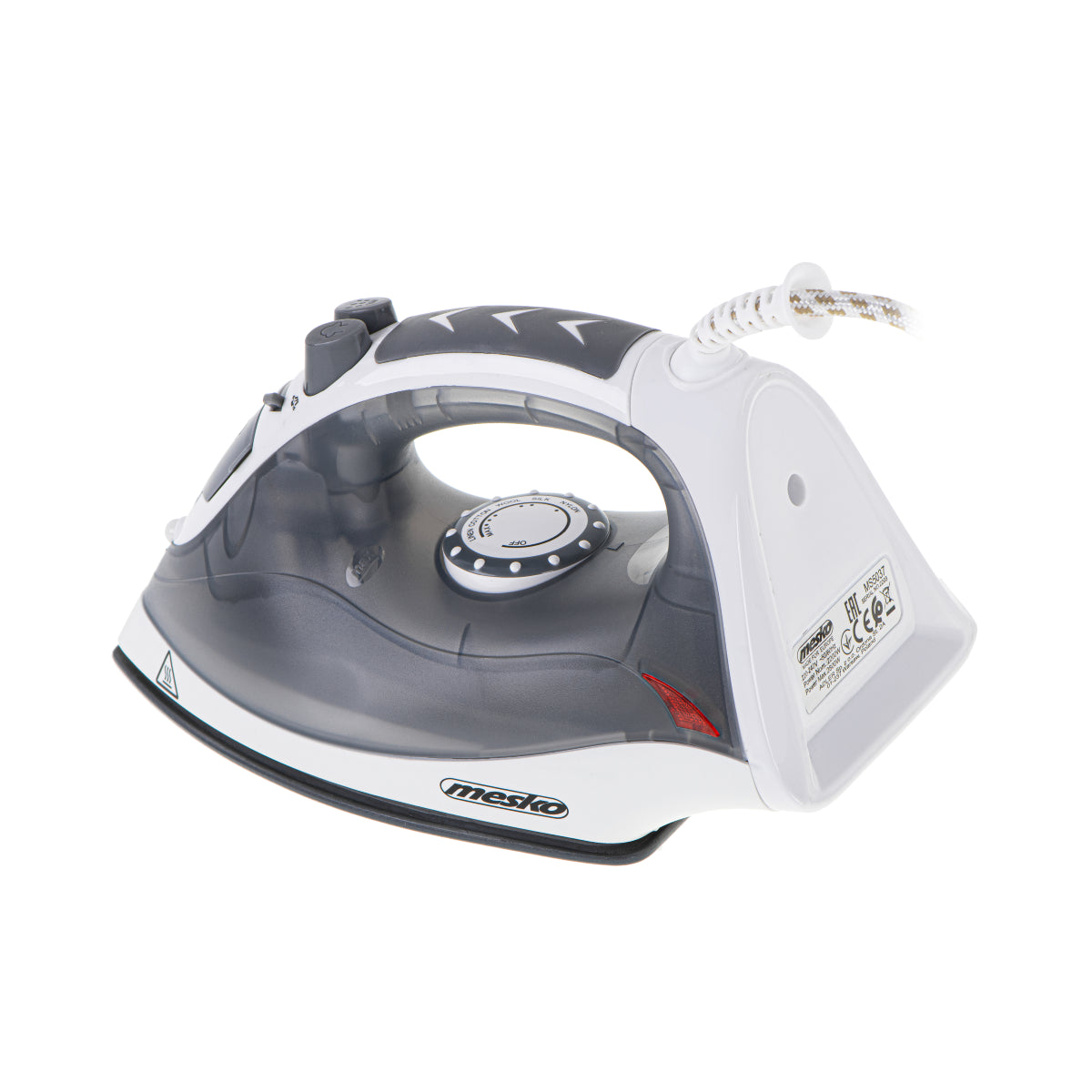 Mesko | MS 5037 | Dampfbügeleisen | 2800 W | 170 ml | Grau