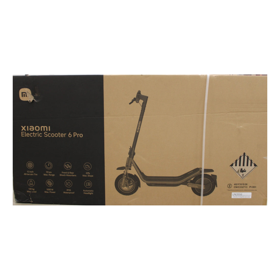 Xiaomi | Electric Scooter 6 Pro GL | Electric Scooter | DAMAGED PACKAGING | OUTLET