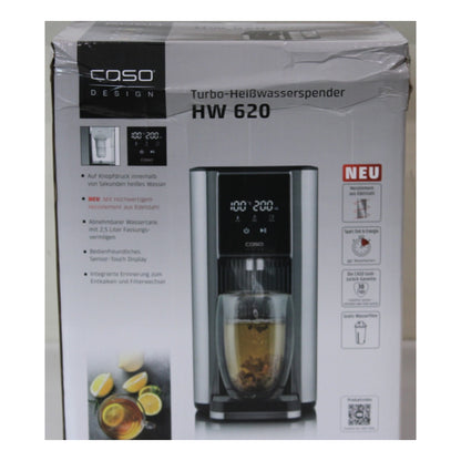 CASO Design | HW 620 | Hot Water Dispenser | 2.5 L | 2.6 kW | Black | DAMAGED PACKAGING | OUTLET