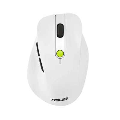 ASUS | Mouse | MD105 | Optical | Wireless | 2.4 GHz | 2400 dpi | White | Green