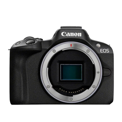Canon | Canon EOS | R50 | RF-S 18-45mm F4.5-6.3 IS STM lens | Black