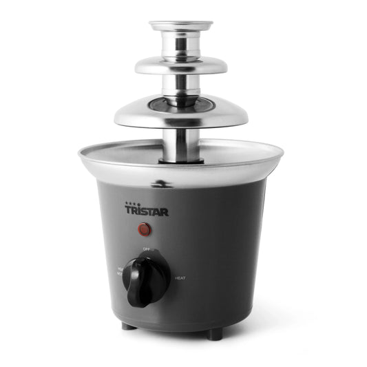 Tristar | Chocolate fountain | CF-1603 | 40 W | Black | Silver