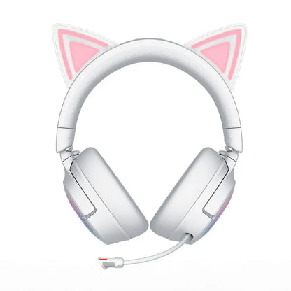 Razer | Headset | Kraken Kitty V3 Pro | 70 Std. | THX Spatial Audio | Tri-Mode Wireless | Quartz-Pink