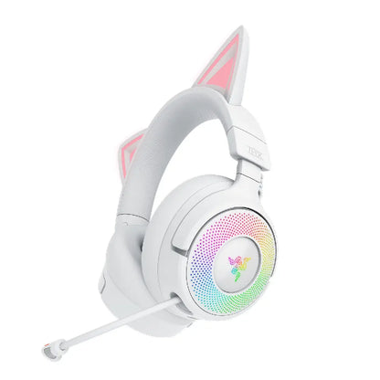 Razer | Headset | Kraken Kitty V3 Pro | 70 Std. | THX Spatial Audio | Tri-Mode Wireless | Quartz-Pink