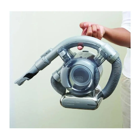 BLACK+DECKER | Aspirateur à main | DustBuster Flexi PD1820L-QW | 18 min | Gris