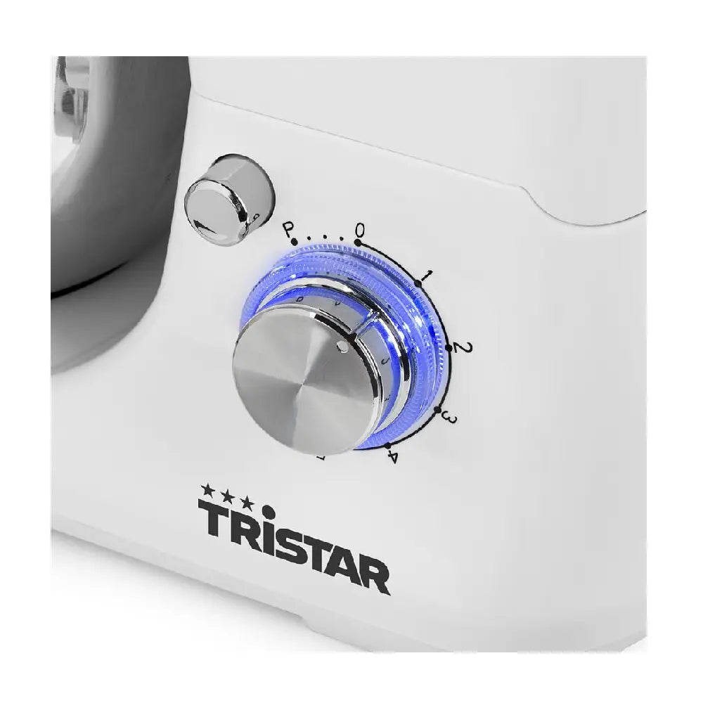 Tristar | Robot Pâtissier | MX-4817 | 1200 W | 5 L | Argent/Blanc