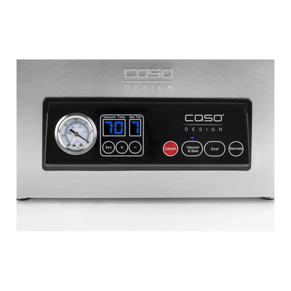 CASO Design VacuChef | Vakuumiergerät | 70 | 350 W | Schwarz | Silber