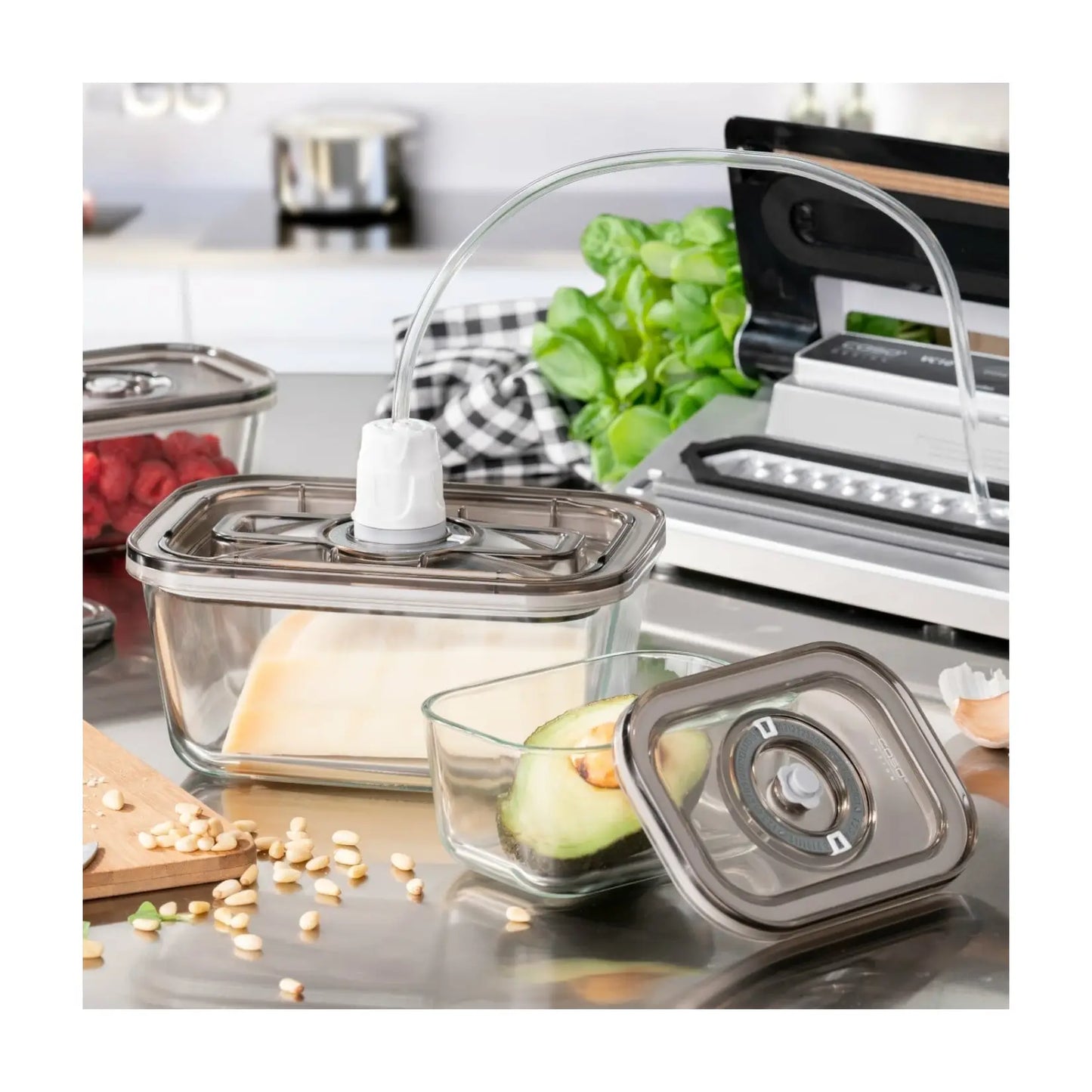 Caso | VacuBoxx Eco Set | 1177 | 3 | Transparent
