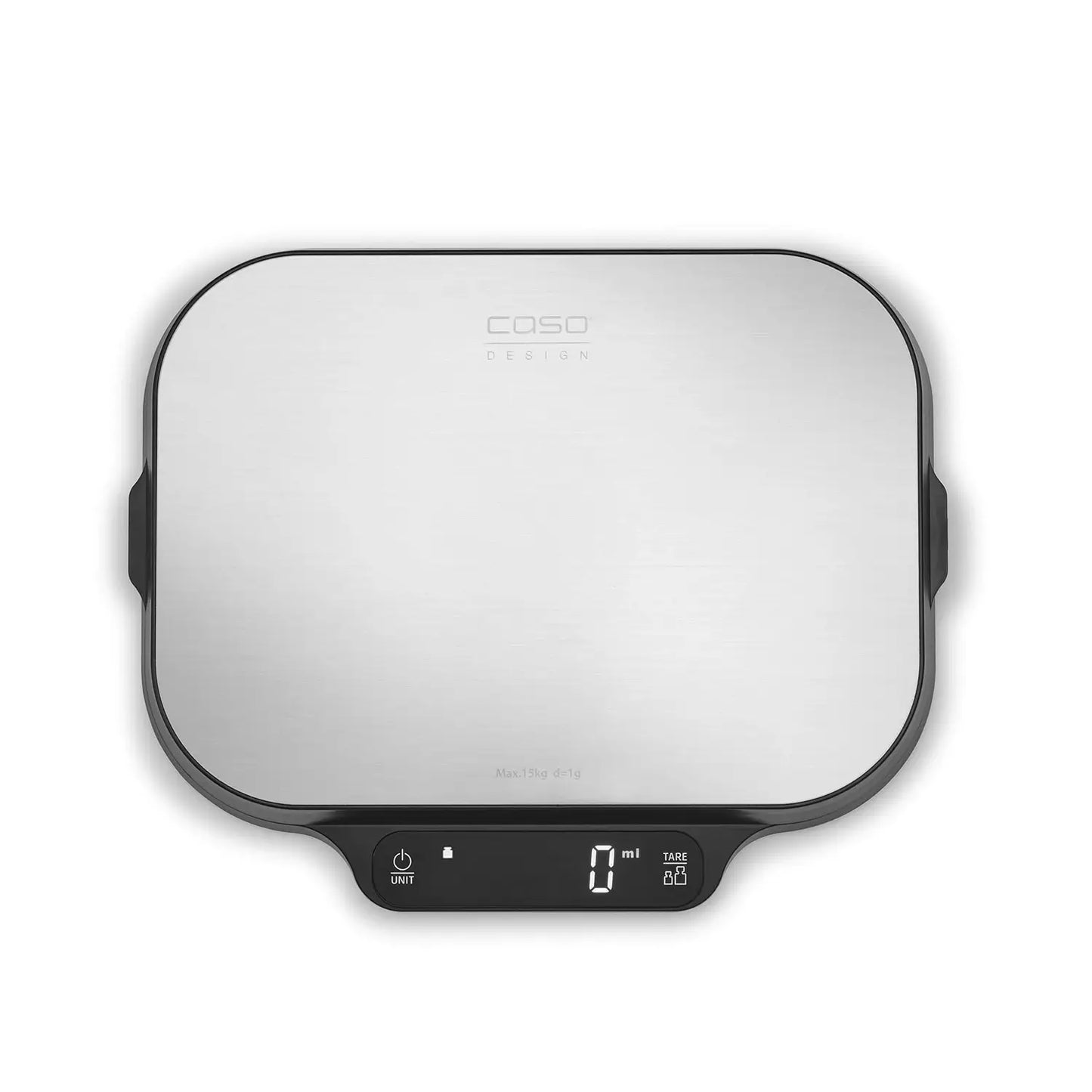 Caso | Küchen- und Präzisionswaagen | KitchenDuo | Anzeigetyp LED | Schwarz/Edelstahl