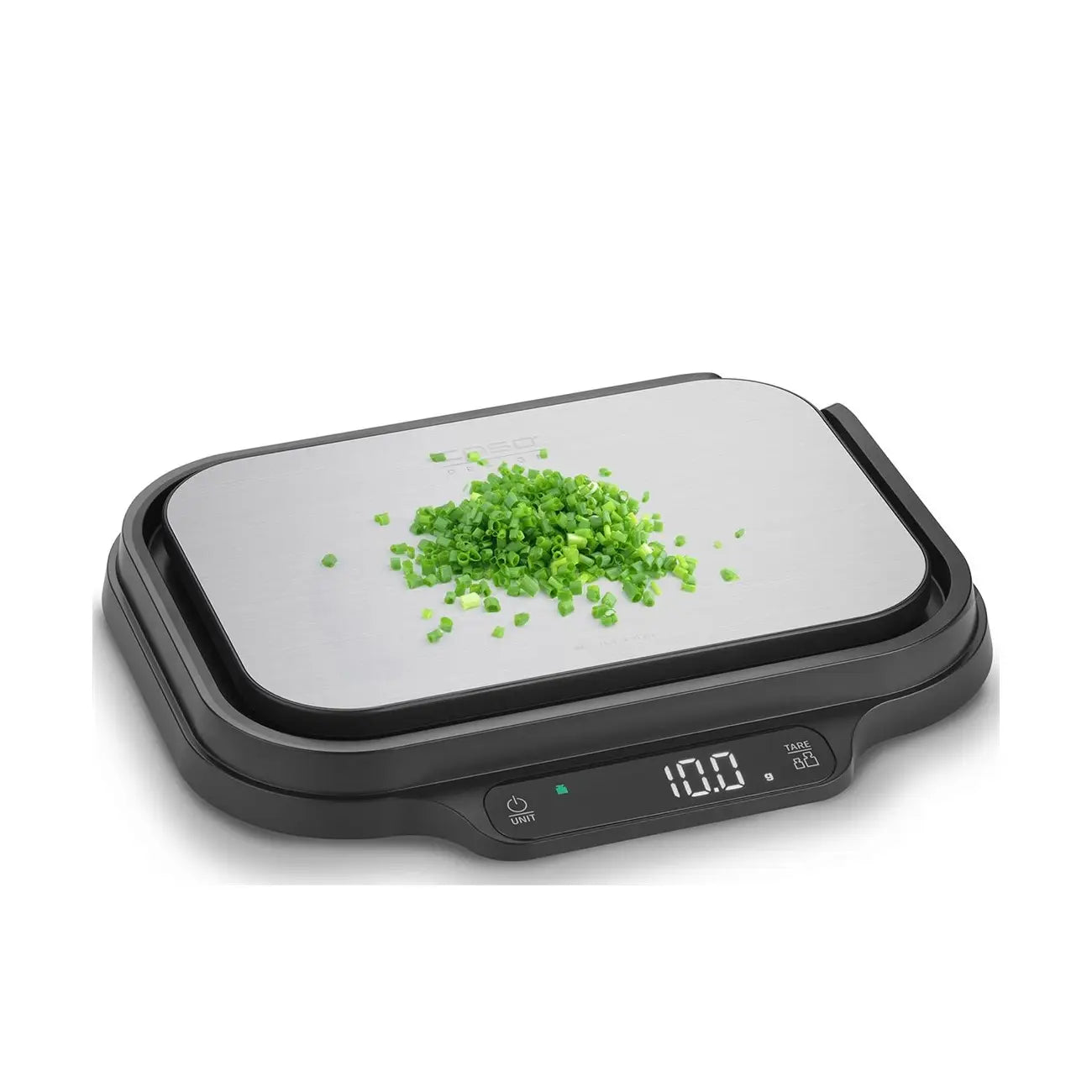 Caso | Küchen- und Präzisionswaagen | KitchenDuo | Anzeigetyp LED | Schwarz/Edelstahl