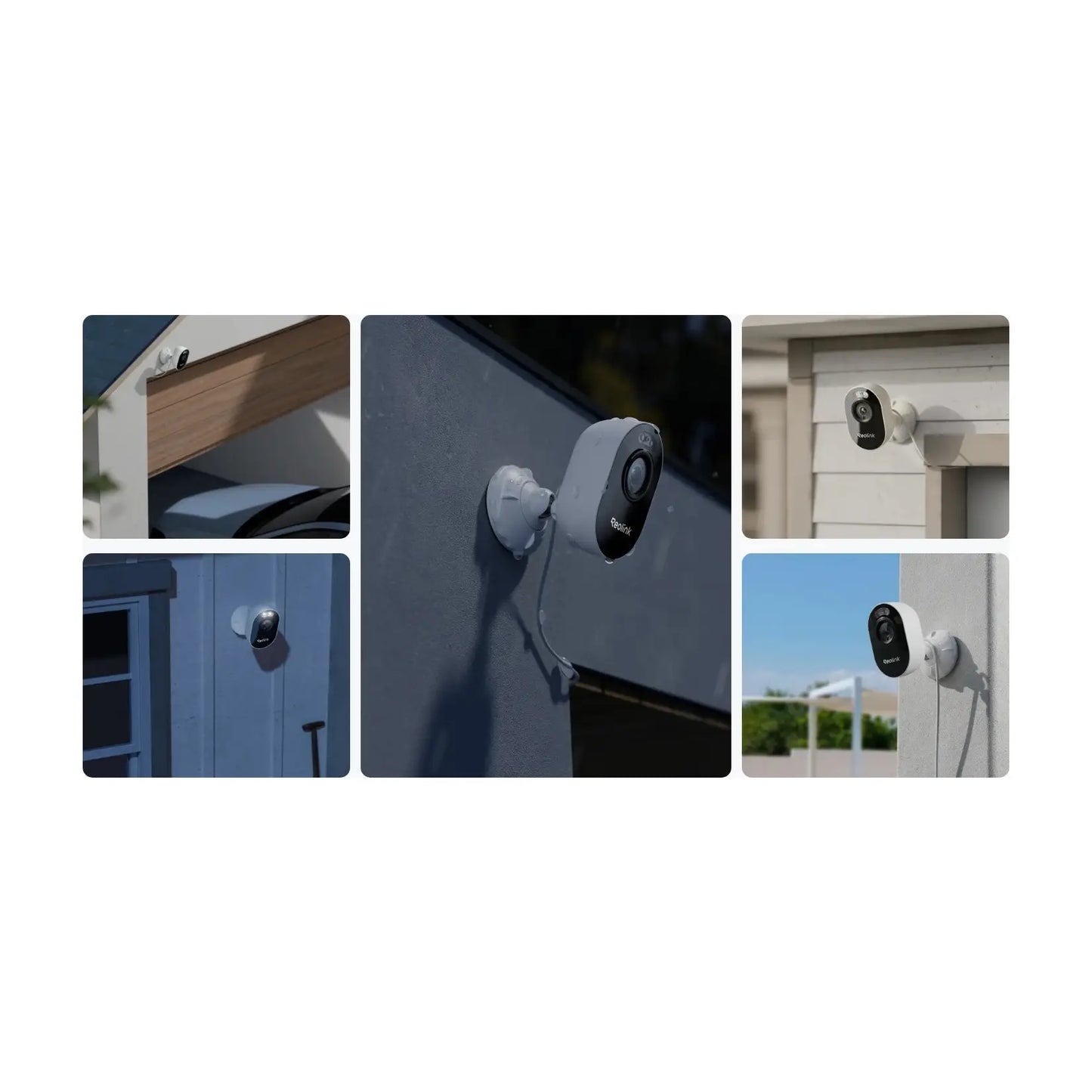 Reolink | 2K Smart Wi-Fi Camera with Color Night Vision and 2.4/5 GHz Wi-Fi | Lumus Series E430 | 4 MP | 2.8mm | Max. 256GB