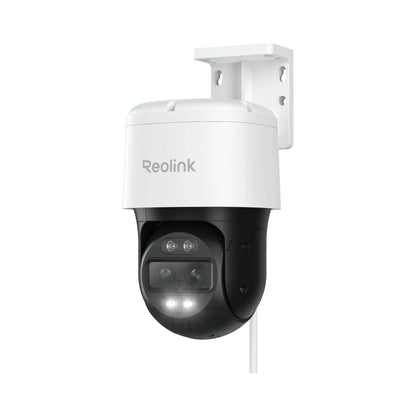 Reolink | 4K Dual-Lens PoE Camera with Auto Tracking | TrackMix PoE | PTZ | 8 MP | 2.8mm/F1.6 | Max. 512 GB