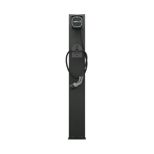 Wallbox | Eiffel Basic Dual | EV Charger Pedestal | Black