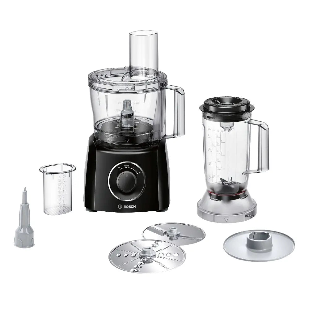 Bosch | Küchenmaschine | MultiTalent 3 MCM3201B | 800 W | 2,3 L | Schwarz