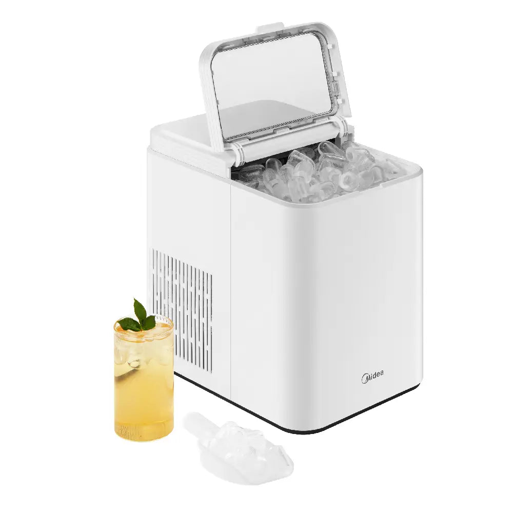 Midea | Eiswürfelmaschine | MERI12BG01EU | 12 kg/24h | Polarweiß