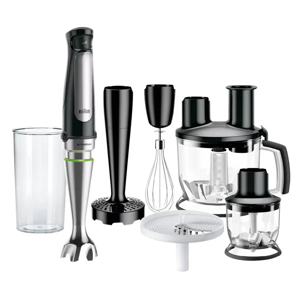 Braun | Hand Blender | Multiquick 7 MQ 7087X | 1000 W | Variable Speed | Black/Stainless Steel