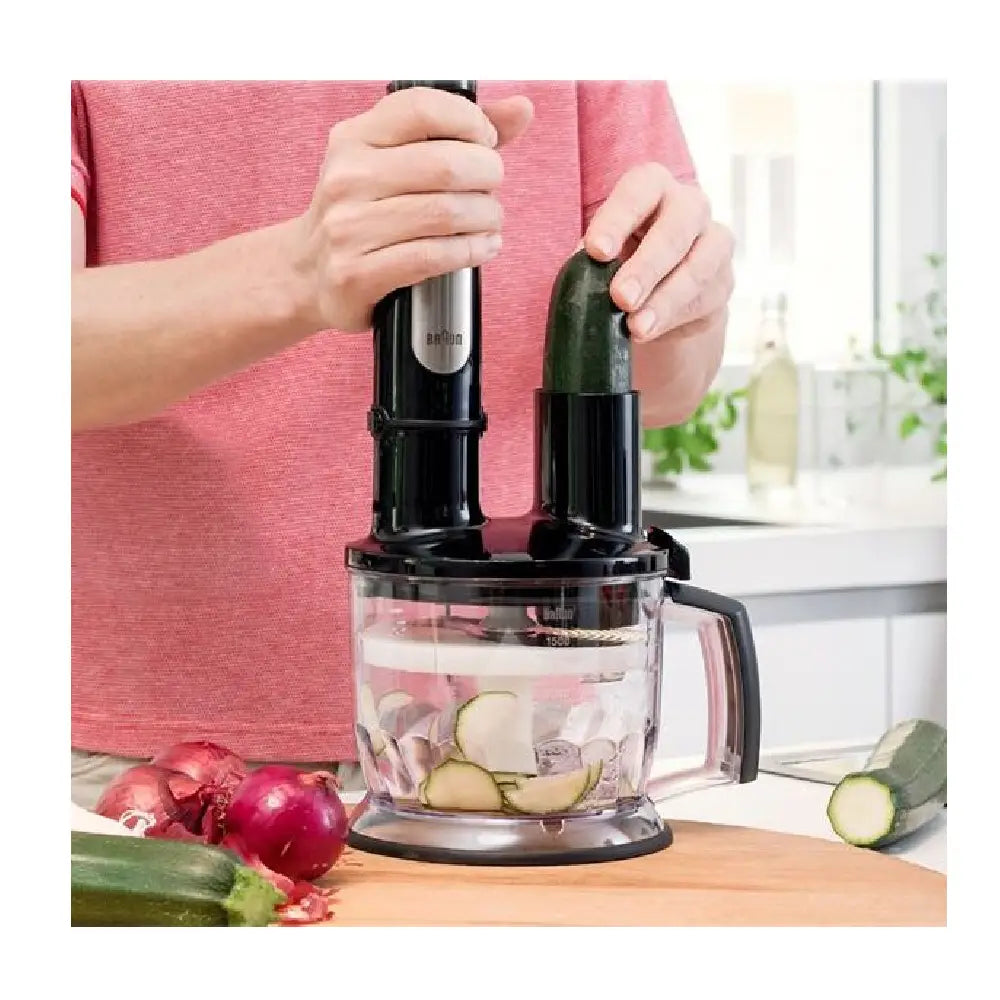 Braun | Hand Blender | Multiquick 7 MQ 7087X | 1000 W | Variable Speed | Black/Stainless Steel