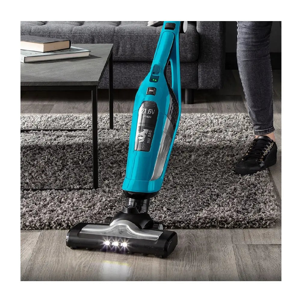 Tefal | Cordless Vacuum Cleaner | Dual Force TY6751WO | 21.6 V | Autonomy 45 min | Blue