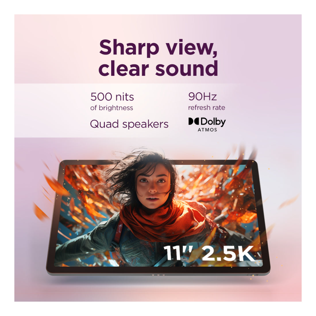 Lenovo | Idea Tab ZAFM | 11" | 5G | 8 GB | 128 GB | Luna Grey