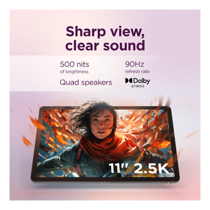 Lenovo | Idea Tab ZAFM | 11" | 5G | 8 GB | 128 GB | Luna Grey