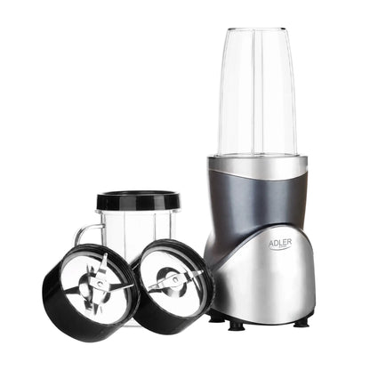 Adler | Blender Smoothie Set | AD 4084 | Standmixer | 1200 W | Edelstahl