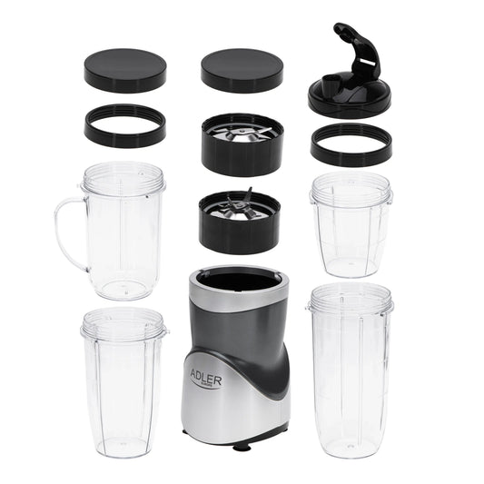 Adler | Blender Smoothie Set | AD 4084 | Tabletop | 1200 W | Stainless Steel