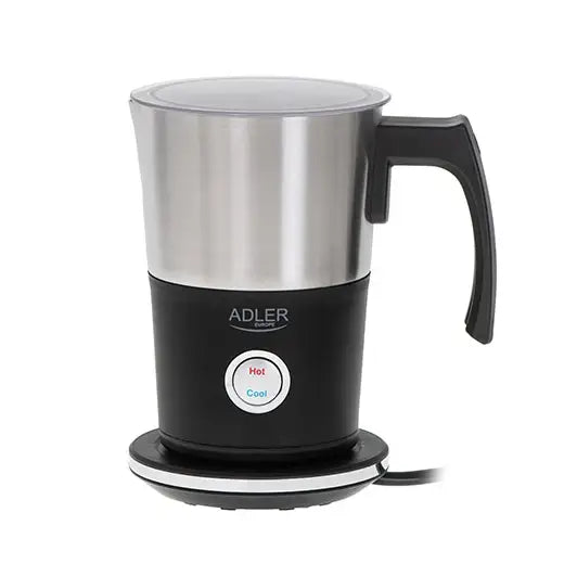 Adler | Milchaufschäumer | AD 4497 | 1 W | Schwarz | Silber
