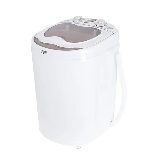 Adler | Mini-Waschmaschine | AD 8055 | Toplader | Fassungsvermögen 3 kg | Weiß