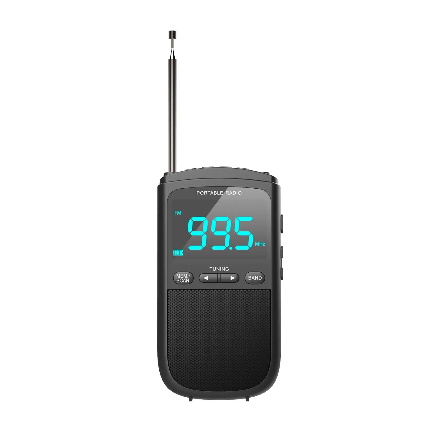 Camry | Portable mini radio | CR 1905 | Alarm function | Black