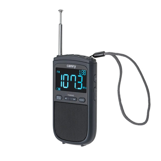 Camry | Portable mini radio | CR 1905 | Alarm function | Black