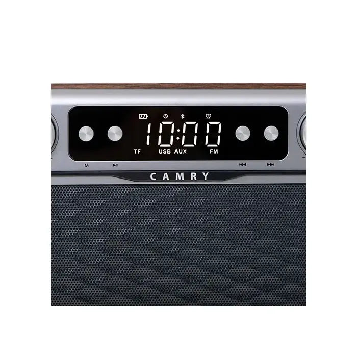 Camry | Bluetooth Radio | CR 1183 | 16 W | AUX in | Wooden
