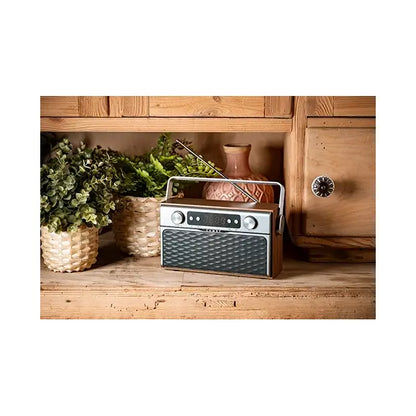 Camry | Bluetooth Radio | CR 1183 | 16 W | AUX in | Wooden
