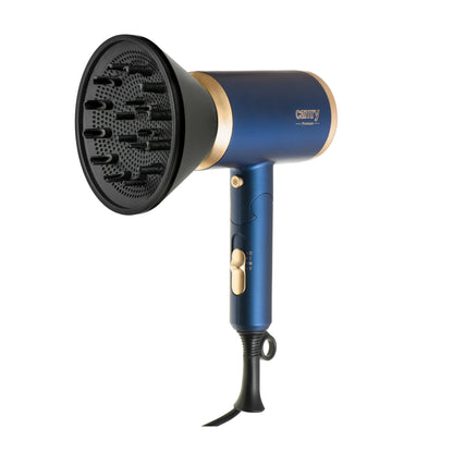 Camry | Hair Dryer | CR 2268 | 1800 W | Ionic function | Diffuser nozzle | Blue/Gold