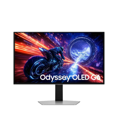 Samsung | Odyssey OLED G6 G60SF | S27FG602SU | 27" | QHD 2560 x 1440 | 300 cd/m² | Silver