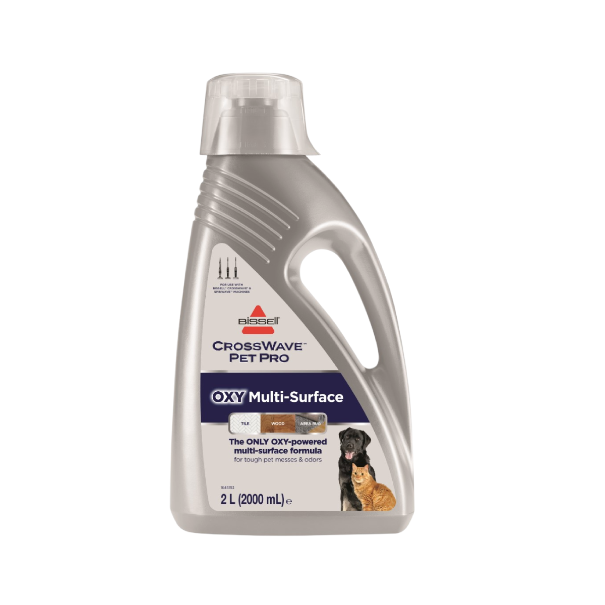 Bissell | CrossWave Pet Pro Oxy Multi-Surface Cleaning Solution | 2 L