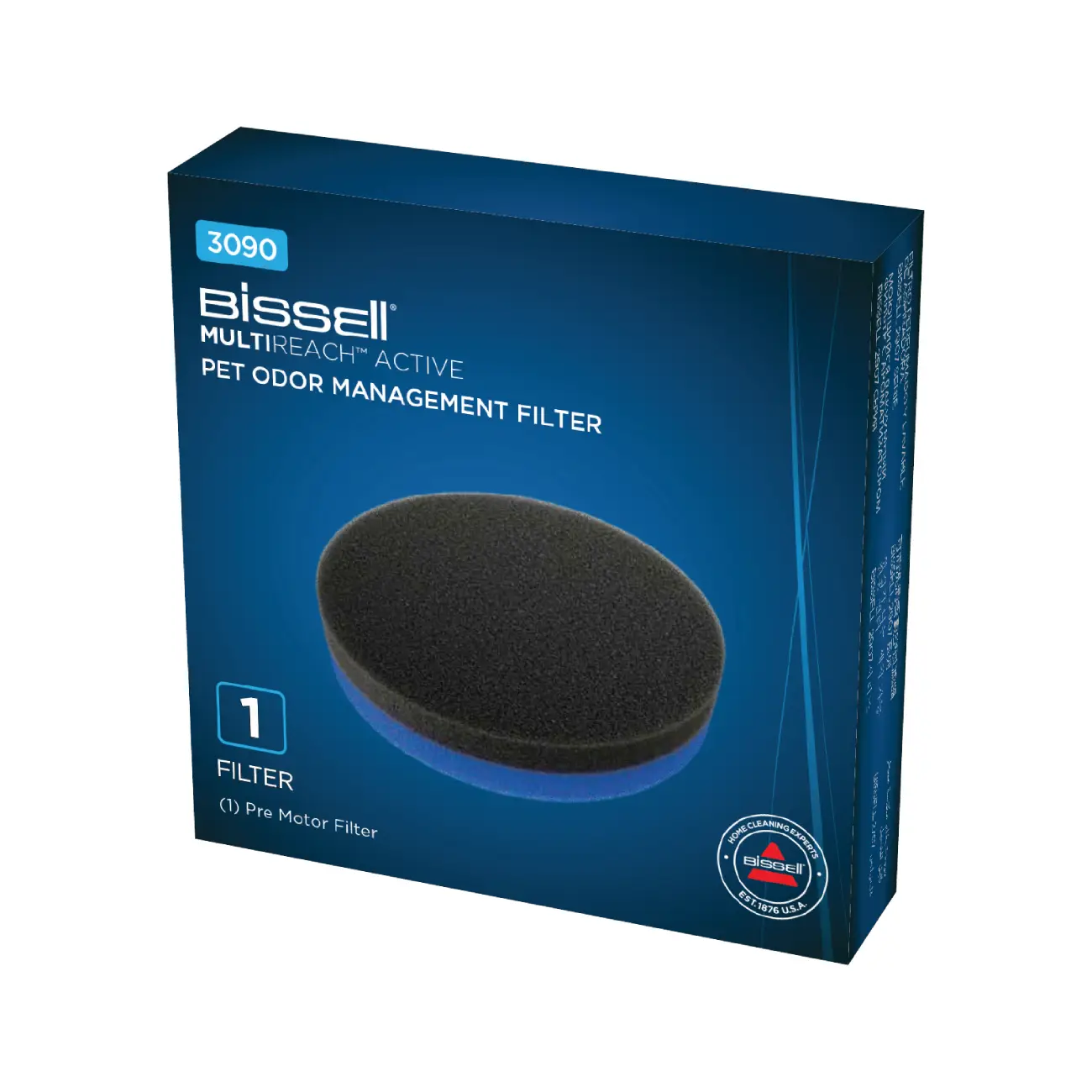 Bissell | MultiReach Active Pet Odor Management Filter | Black