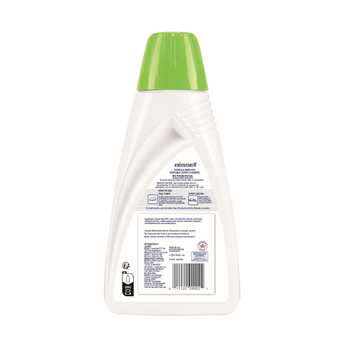 Bissell | PET Spot & Stain Portable Carpet Cleaning Solution | 1 L