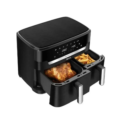 Tefal | Air Fryer | Easy Fry Dual XXL EY942HE0 | 2700 W | 11 L | 7 Programs | Dark Grey