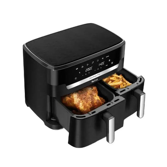 Tefal | Air Fryer | Easy Fry Dual XXL EY942HE0 | 2700 W | 11 L | 7 Programs | Dark Grey