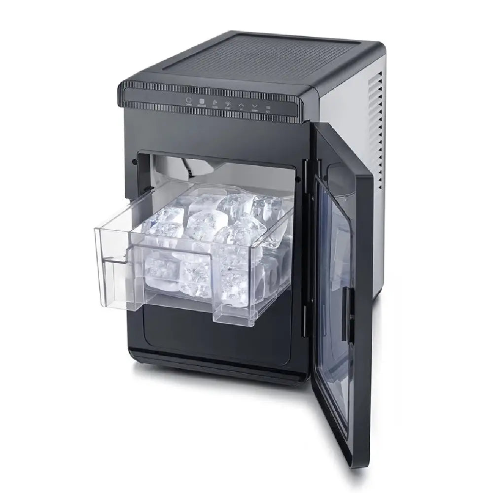 Caso | Ice Cube Maker | IceCube Pro | 10.1 kg | Stainless Steel/Black