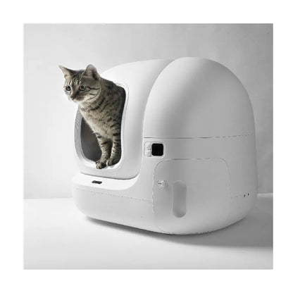 Petkit | Litière Automatique pour Chat | Pura Max 2 | 76 L | Élimination des Odeurs | Contrôle via App | Blanc