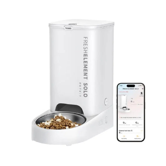 Petkit | Futterautomat | P570 Fresh Element Solo | 3 L | App-Steuerung | Gewichtssensor | Weiß